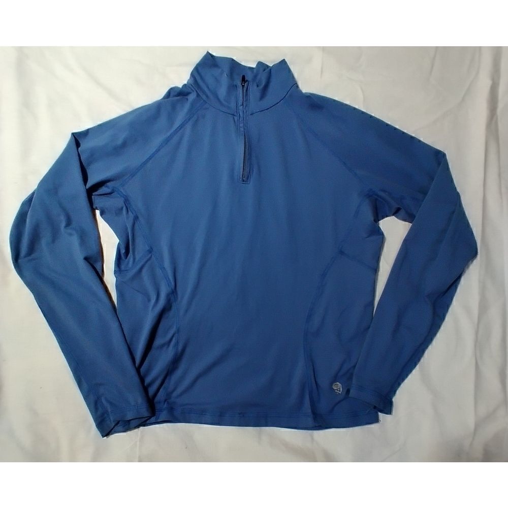 MOUNTAIN HARDWEAR WOMENS BLUE BASELAYER SIZE MEDIUM